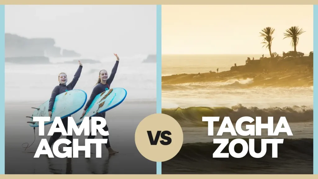 ¿Taghazout o Tamraght?: el pueblo de Tamraght en la colina sobre el océano
