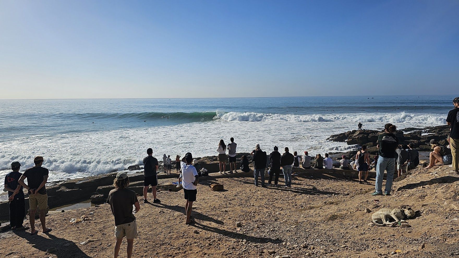 anchor point taghazout crowd waves | Twist Surf