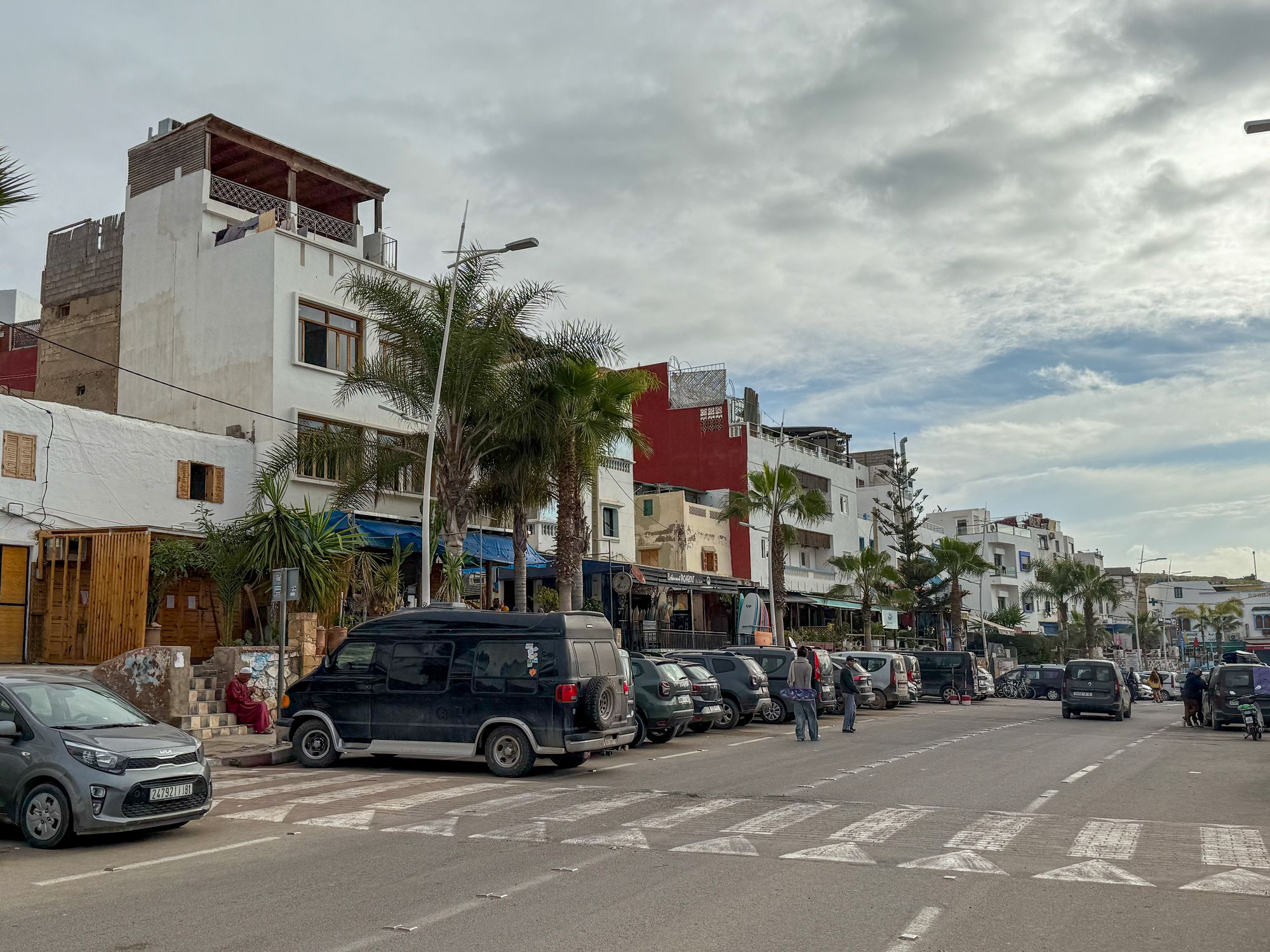 taghazout village main street | Twist Surf